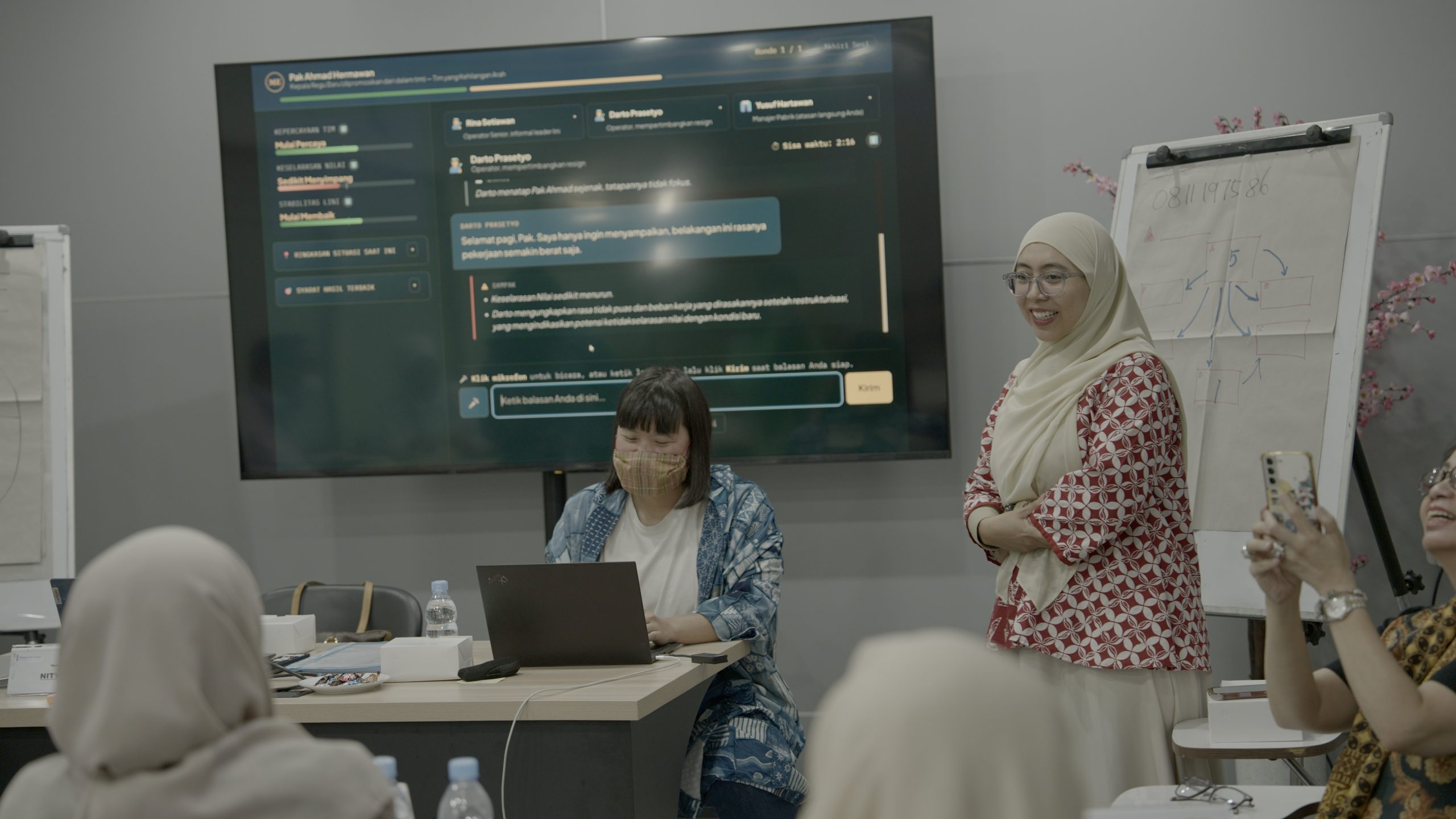 Simulator Studi Kasus di Yayasan Matsushita Gobel