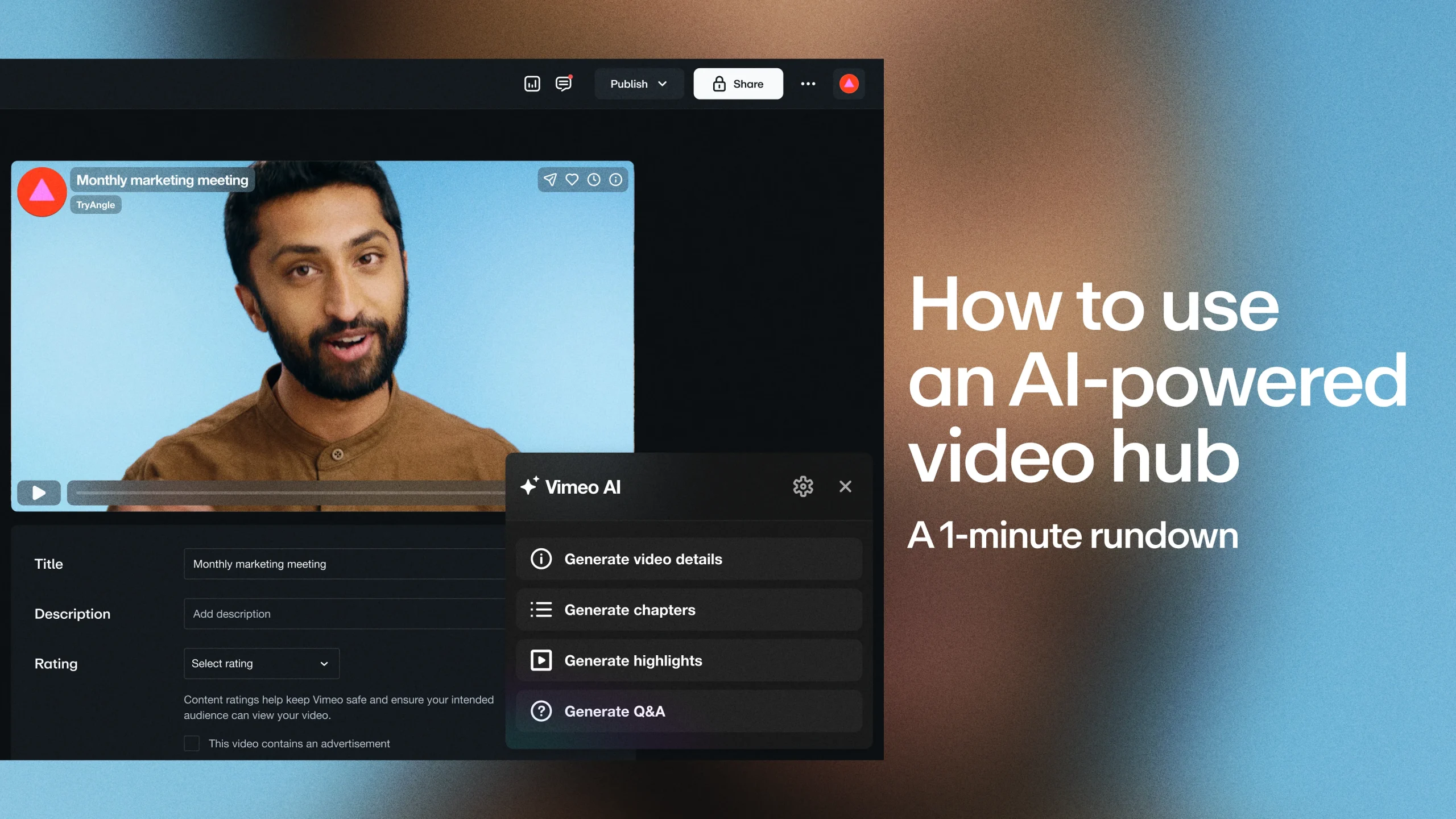 Vimeo Ask Your Library & Smart Search